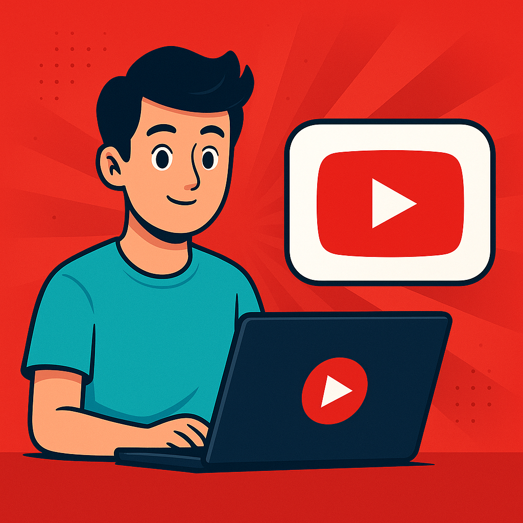 یوتیوب بدون تجربه: راهنمای کامل ورود برای تازه‌کارها