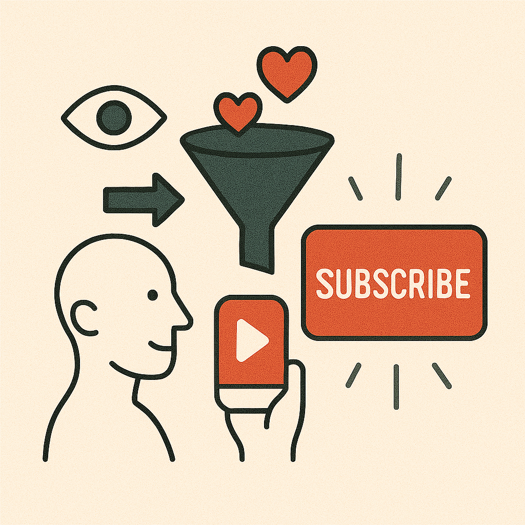 راهنمای کامل تبدیل مخاطب گذری به دنبالکننده وفادار برای یوتیوبرها