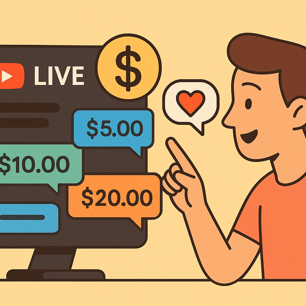 Super Chat یوتیوب چیه؟ راهنمای کامل کسب درآمد از چت زنده